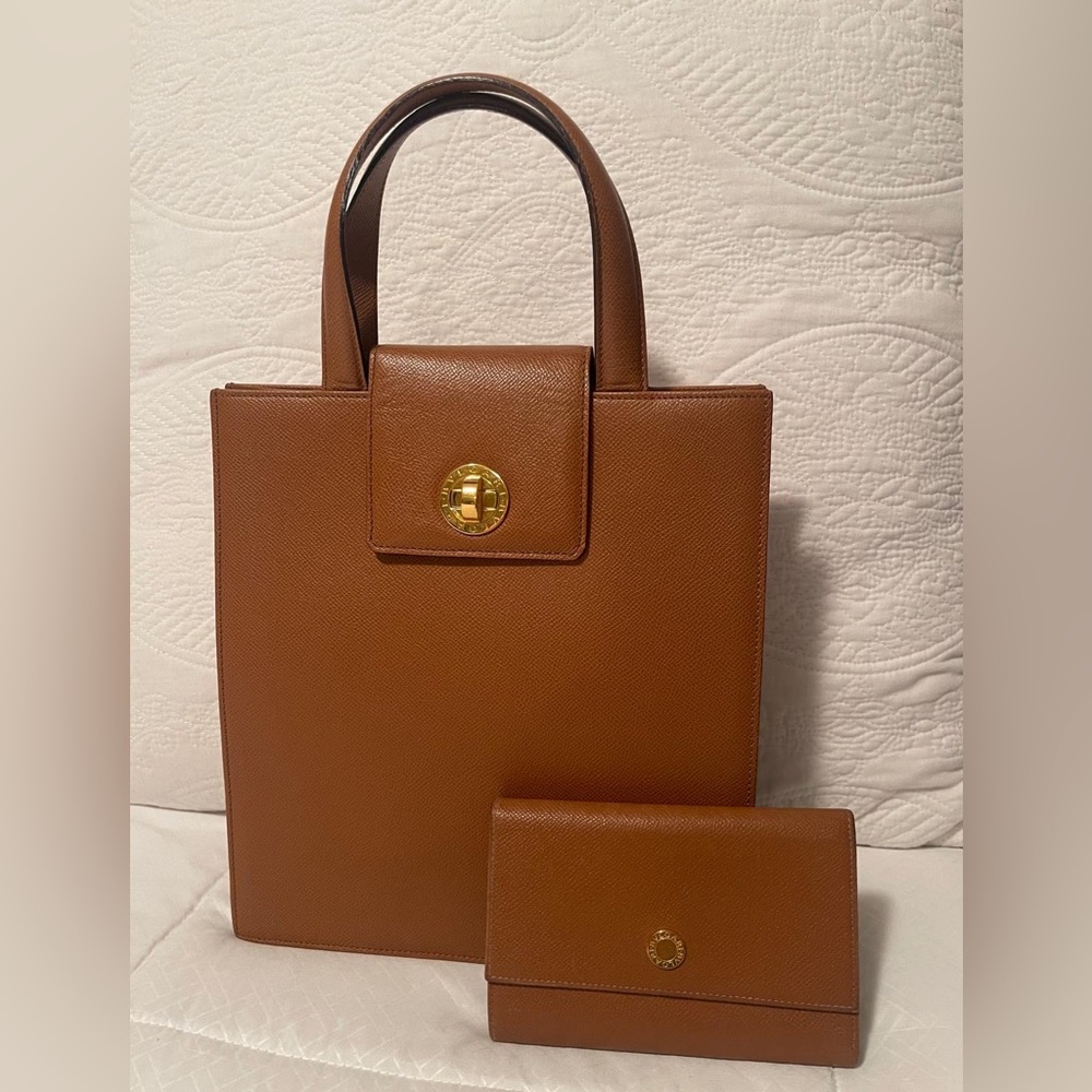 Bvlgari handbag and wallet